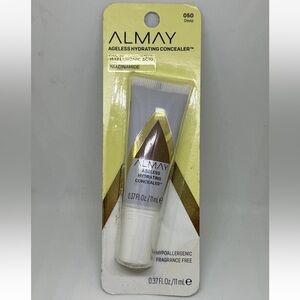 Almay Ageless Hydrating Concealer EyeCream Hypoallergenic 050 Deep